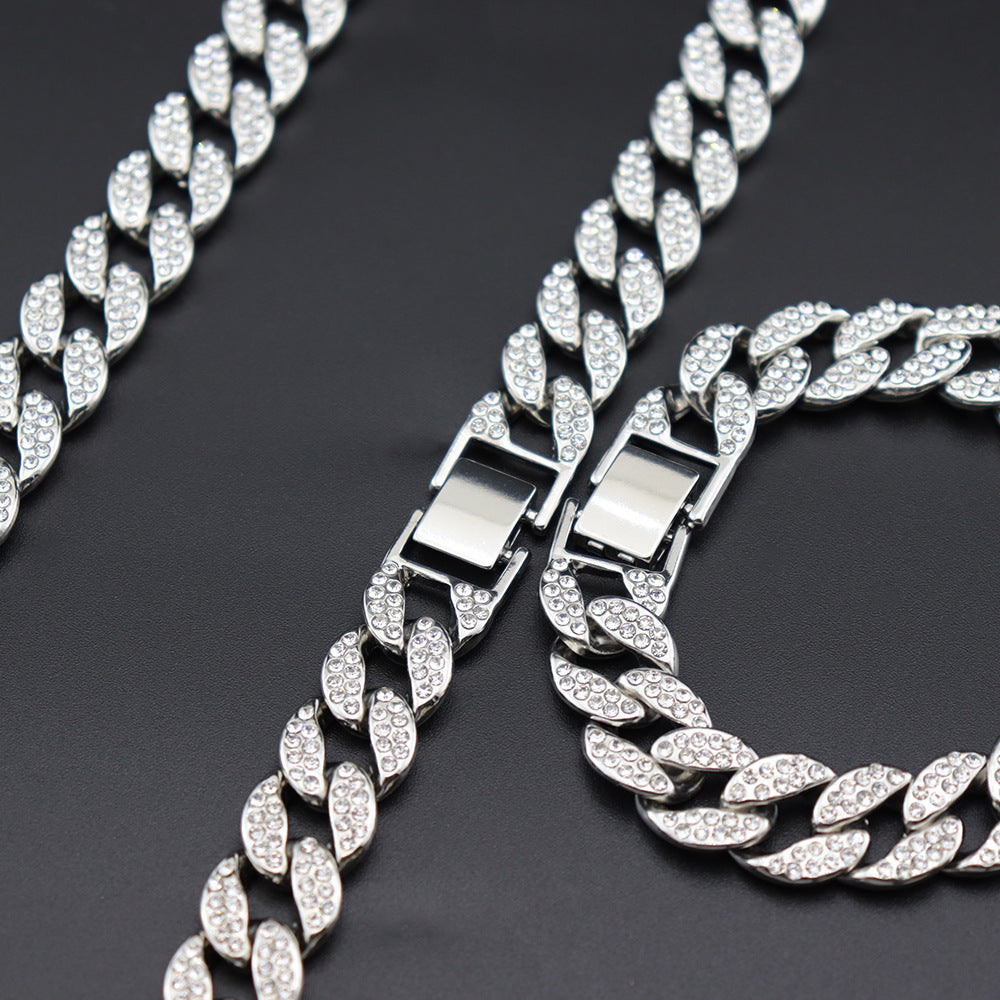 Hip Hop Miami 15mm Cuban Chain Men And Women