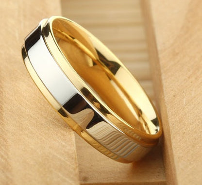 Couple Ring 316 Titanium Steel Ring