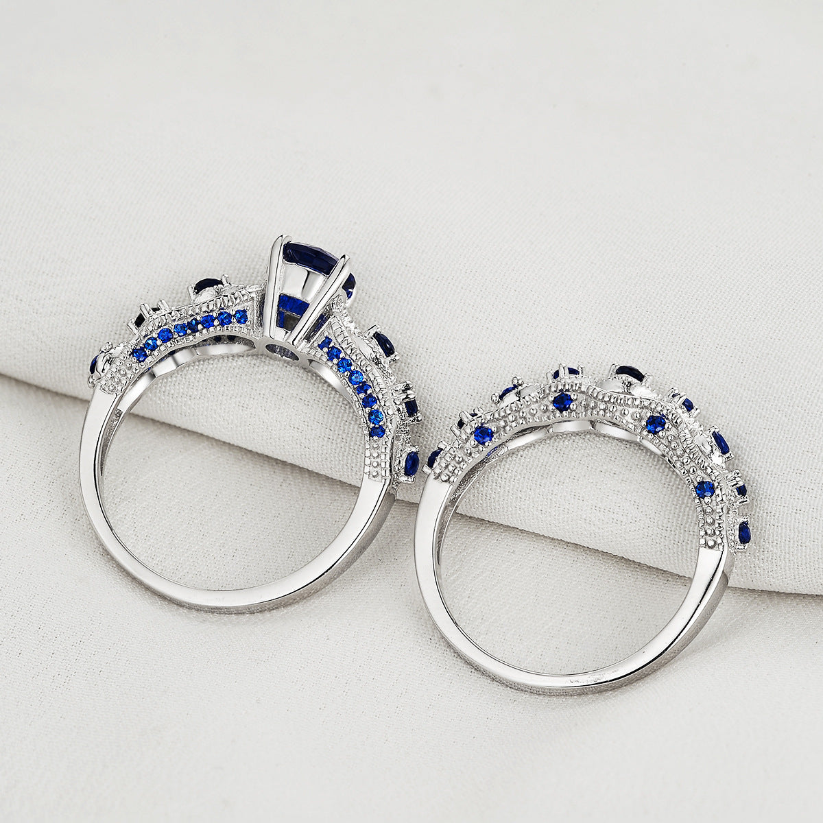 Couple Ring Zircon Ring