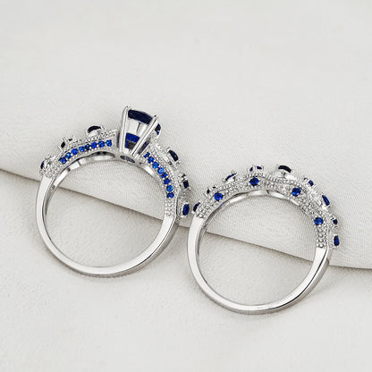 Couple Ring Zircon Ring