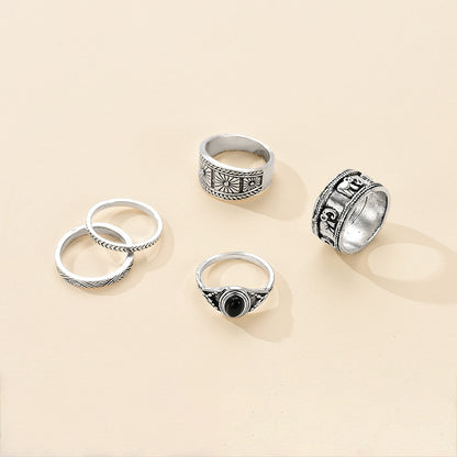 Knuckle Ring Set Cross-border Hot Sale Ring Ring Set