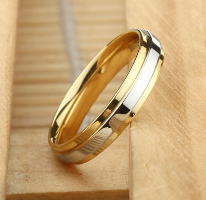 Couple Ring 316 Titanium Steel Ring