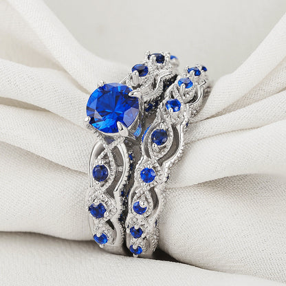 Couple Ring Zircon Ring